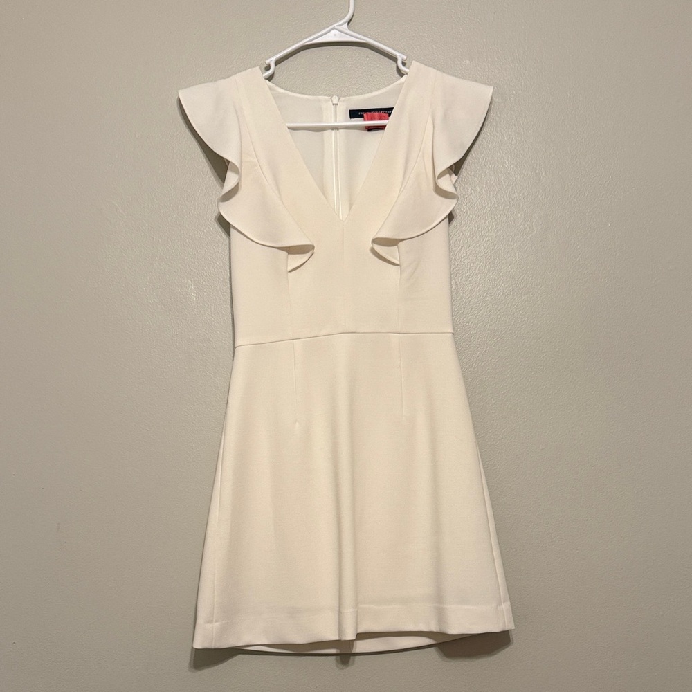 Whisper Ruffle Mini Dress - French Connection